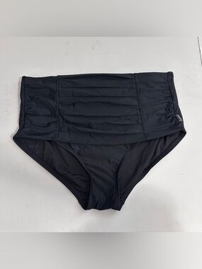 Calvin Klein Black High-Waist Bikini Bottom
